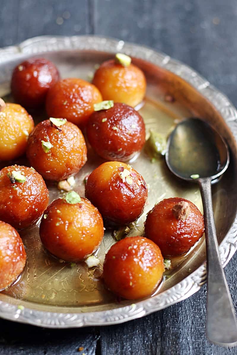 How to make Indian desert Gulab Jamun?